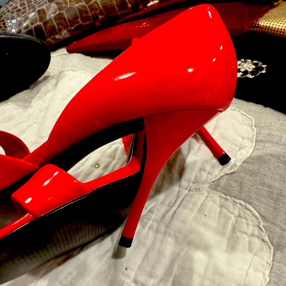 Red Stiletto Heels